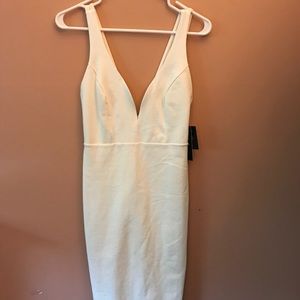 Lulu’s bodycon white dress